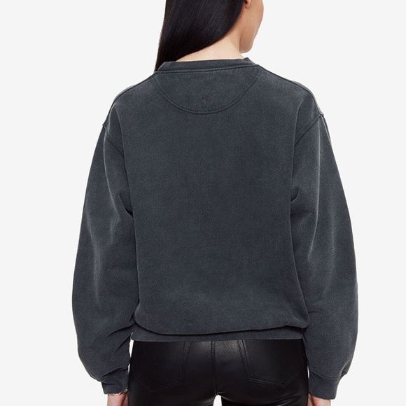 ANINE BING RAMONA SWEATSHIRT LOS ANGELES SIZE M - Picture 4 of 7
